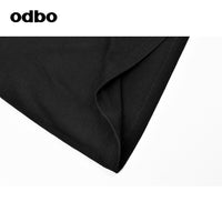 Odbo/歐迪比歐專櫃同款設計師品牌修身針織上衣