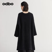 【商場同款】odbo/歐迪比歐時尚外穿毛衣女冬季2022年新款針織衫