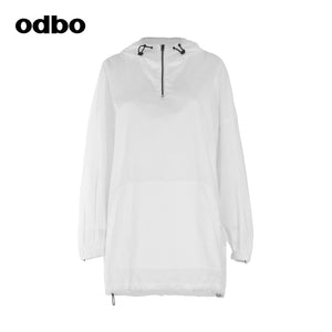 【商場同款】odbo/歐迪比歐春裝2022年新款女防紫外線薄款防曬服
