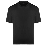 Odbo 休閒氣質圓領黑色短袖T恤男夏季2022年新款寬鬆舒適百搭上衣