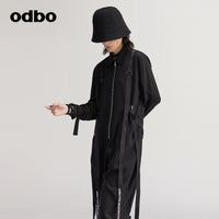 【商場同款】odbo/歐迪比歐設計師品牌長袖連體褲長褲工裝風女