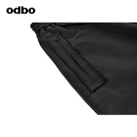 Odbo/歐迪比歐專櫃同款設計師品牌休閑女闊腿褲