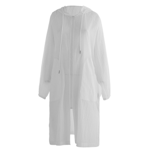 Odbo/歐迪比歐2022年夏季白色防曬衣女防紫外線透氣薄款防曬外套