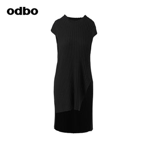 【商場同款】odbo/歐迪比歐設計感外穿毛衣女秋冬2022新款針織衫