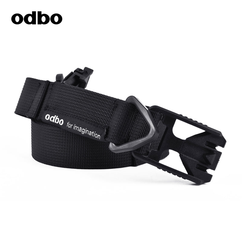 【商場同款】odbo/歐迪比歐男女機能風磁吸卡扣式編織腰帶