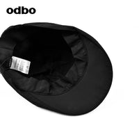 【商場同款】odbo/歐迪比歐男女貝雷帽早秋21新款圓頂透氣鴨舌帽