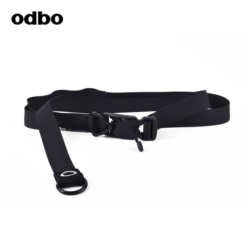 【商場同款】odbo/歐迪比歐男女機能風磁吸卡扣式編織腰帶